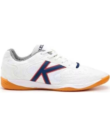 KELME BOTAS DE FUTBOL SALA EN PARA NINOS BLANCO