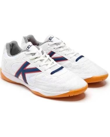 KELME BOTAS DE FUTBOL SALA EN PARA NINOS BLANCO
