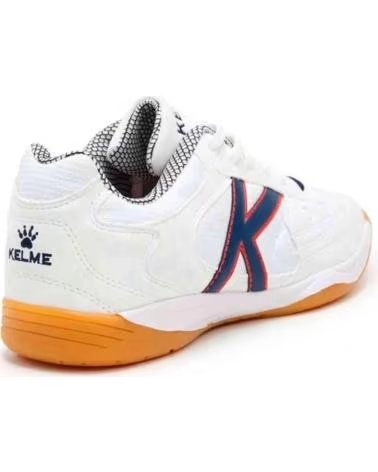 KELME BOTAS DE FUTBOL SALA EN PARA NINOS BLANCO