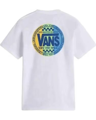 VANS OFF THE WALL CAMISETA DE MANGA CORTA VANS 660303200010 EN BLANCO PARA UNISEX WHITE