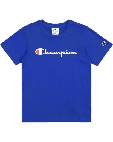 CHAMPION CAMISETA DE MANGA CORTA EN PARA NINOS AZUL