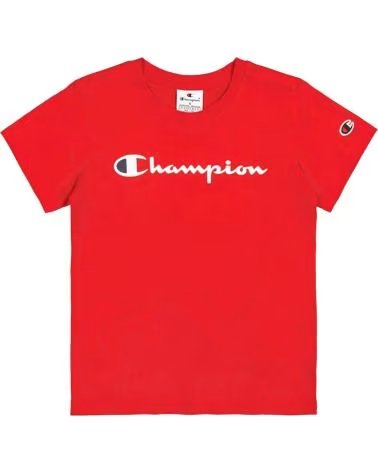 CHAMPION CAMISETA DE MANGA CORTA EN PARA NINOS ROJO