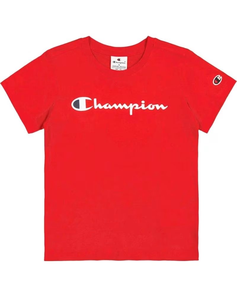 CHAMPION CAMISETA DE MANGA CORTA EN PARA NINOS ROJO
