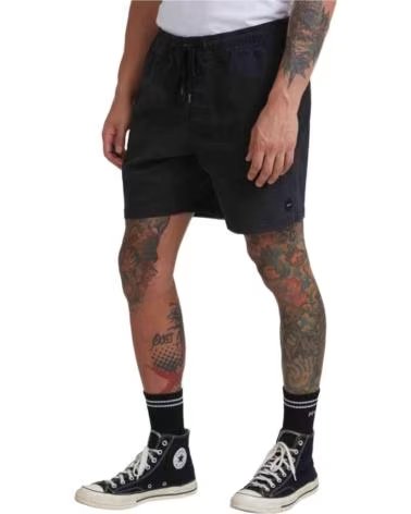 RVCA PANTALON CORTO M2073REE-BLK EN PARA HOMBRE NEGRO