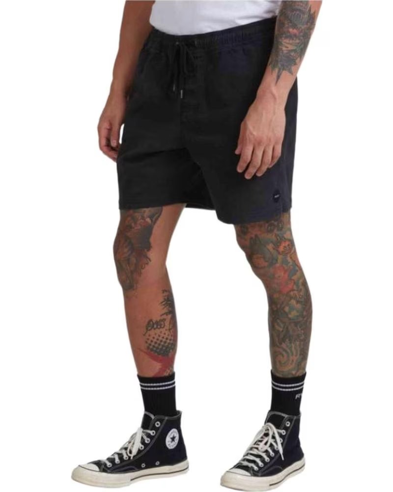 RVCA PANTALON CORTO M2073REE-BLK EN PARA HOMBRE NEGRO