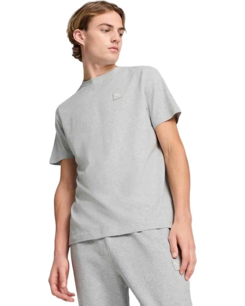 PUMA CAMISETA PUMA DE HOMBRE GRIS CON LOGO 4