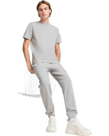 PUMA CAMISETA PUMA DE HOMBRE GRIS CON LOGO 4
