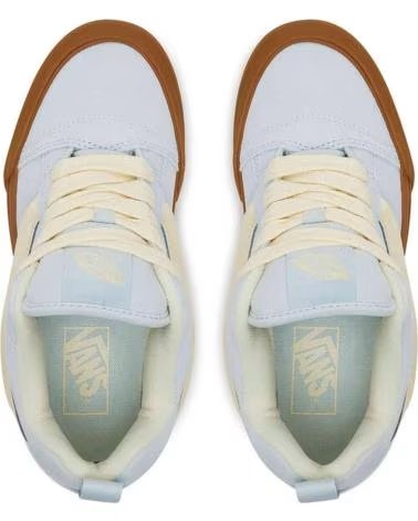 VANS OFF THE WALL VANS OLD SKOOL GUMSOLE SNEAKERS FOR WOMEN AZUL