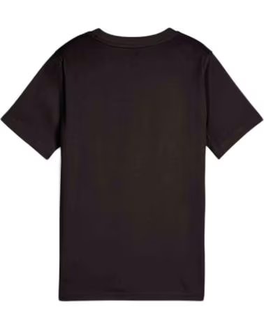 PUMA CAMISETA DE MANGA CORTA EN PARA NINOS NEGRO