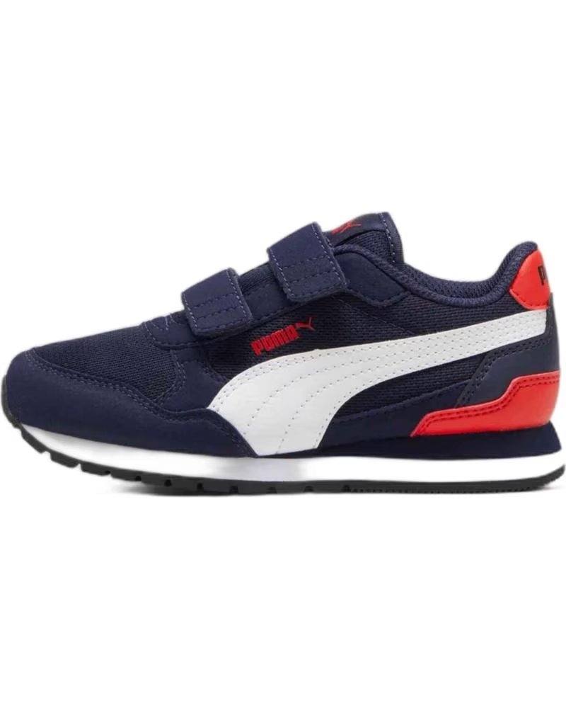 Zapatos de Niña y Niño PUMA ZAPATILLAS PUMA ST RUNNER V4 MESH V PS PARA NIÑOS MARINO