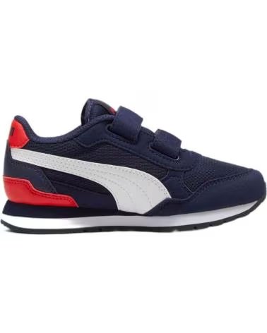 Zapatos de Niña y Niño PUMA ZAPATILLAS PUMA ST RUNNER V4 MESH V PS PARA NIÑOS MARINO