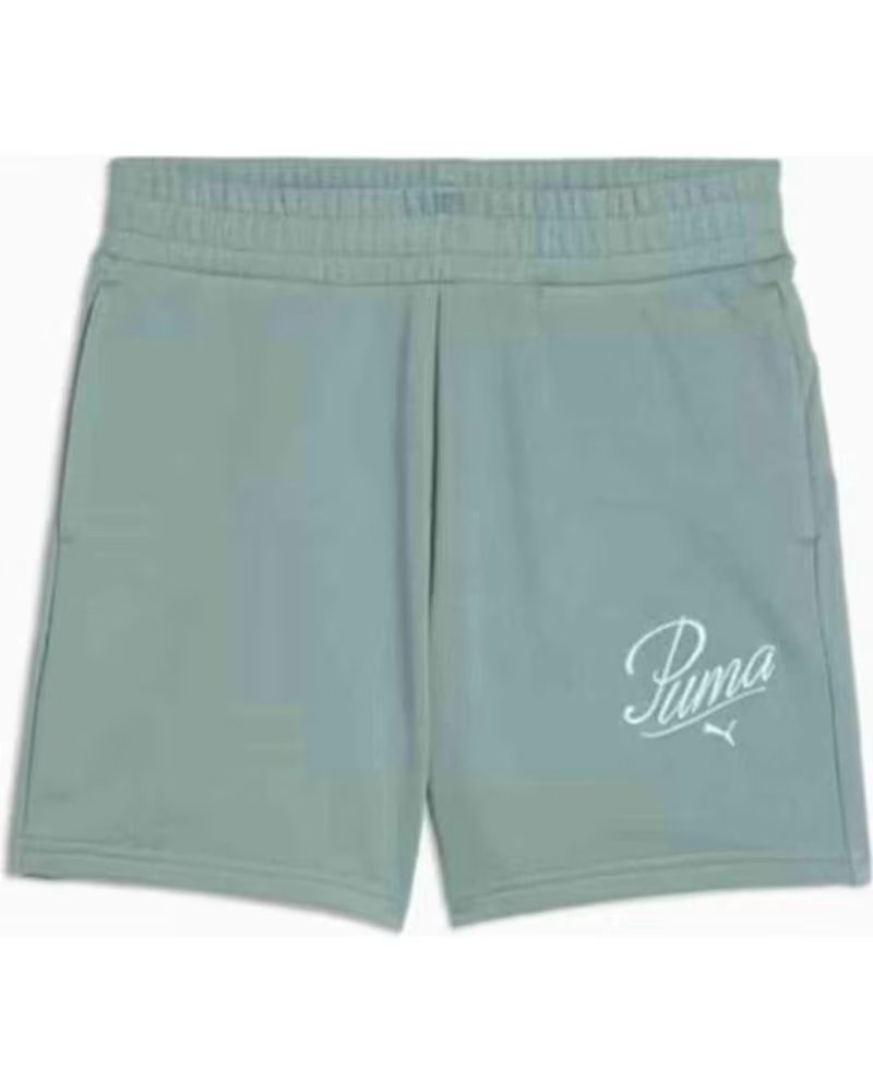 PUMA SHORT PUMA ESSENTIALS FEMININO VERDE VERDE