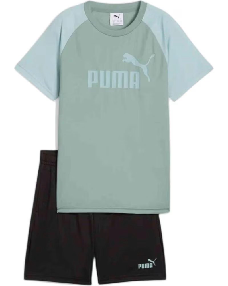 PUMA CHANDAL EN COLOR PARA NINS VERDE