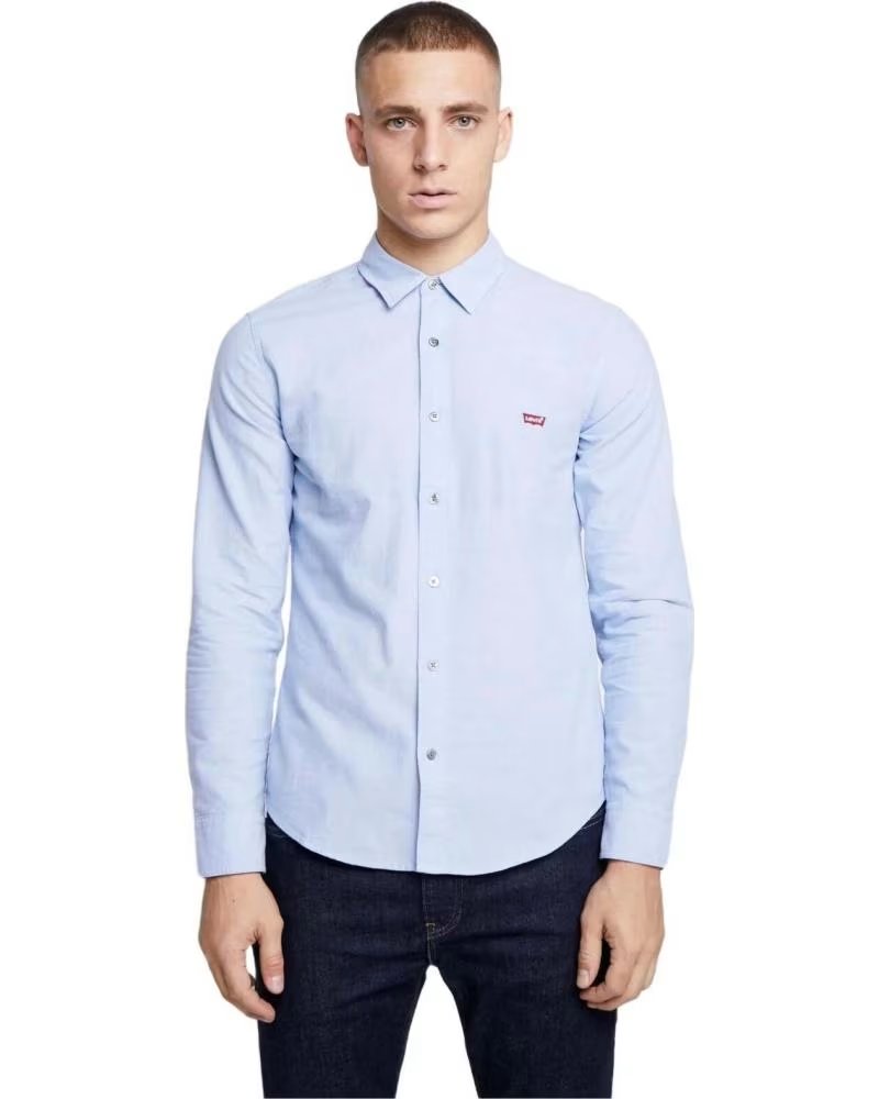 LEVIS CAMISA LEVIS PARA HOMBRE DE MANGA LARGA AZUL AZUL