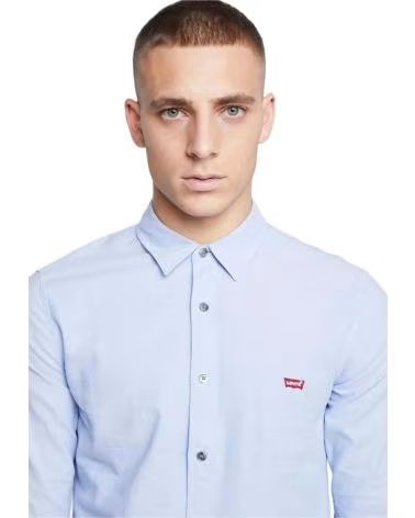 LEVIS CAMISA LEVIS PARA HOMBRE DE MANGA LARGA AZUL AZUL