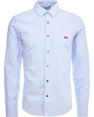 LEVIS CAMISA LEVIS PARA HOMBRE DE MANGA LARGA AZUL AZUL