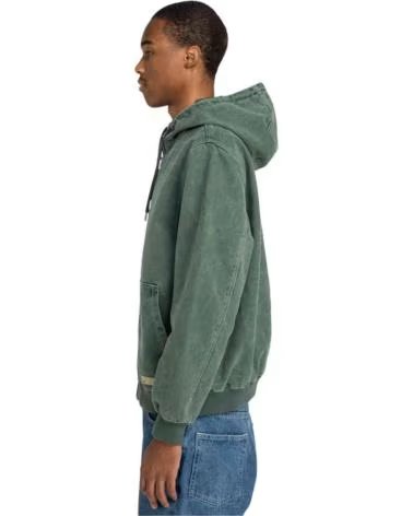 ELEMENT ELEMENT VESTE À CAPUCHE VERTE POUR HOMME VERDE