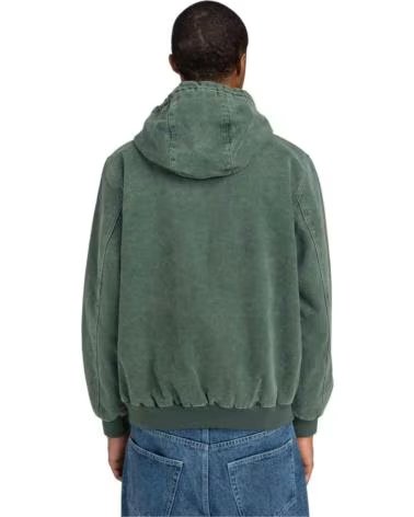ELEMENT ELEMENT VESTE À CAPUCHE VERTE POUR HOMME VERDE