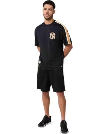 NEW ERA NEW ERA MLB NEW YORK YANKEES BLACK SHORT SLEEVE T-SHIRT FOR MEN NEGRO