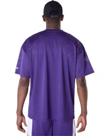 NEW ERA MEN´S NEW ERA PURPLE LOS ANGELES LAKERS NBA SHORT SLEEVE T-SHIRT MORADO