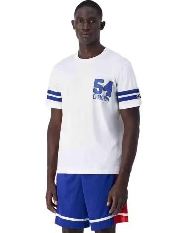 CHAMPION CAMISETA DE MANGA CORTA EN PARA HOMBRE BLANCO