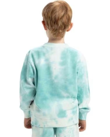 girl and boy shoes QUIKSILVER QUIKSILVER TIE DYE CREW SWEATSHIRT AZUL