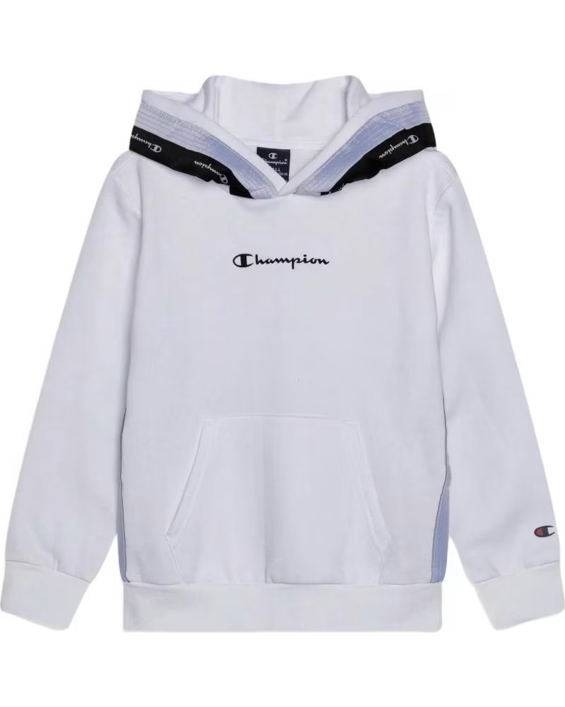 CHAMPION SUDADERA CON CAPUCHA CHAMPION PARA NIÑO BLANCO