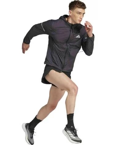ADIDAS VESTE ADIDAS RUNNING HOMME NOIRE À CAPUCHE NEGRO