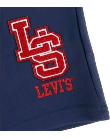 LEVIS PANTALÓN CORTO LEVI´S PARA NIÑO AZUL CON LOGO AZUL