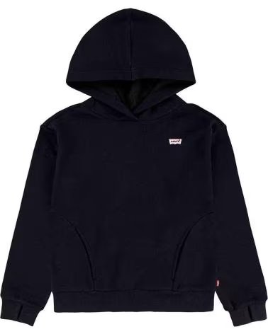 LEVIS FELPA CON CAPPUCCIO LEVI´S PER BAMBINO NEGRO