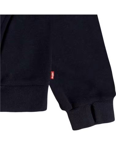 LEVIS FELPA CON CAPPUCCIO LEVI´S PER BAMBINO NEGRO