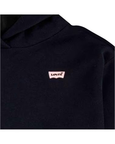 LEVIS FELPA CON CAPPUCCIO LEVI´S PER BAMBINO NEGRO
