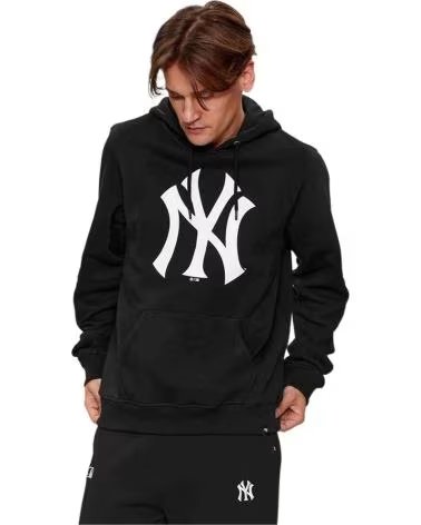 47 BRAND SWEAT À CAPUCHE NOIR 47 BRAND NEW YORK YANKEES POUR HOMME NEGRO