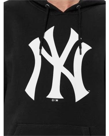 47 BRAND 47 BRAND NEW YORK YANKEES BLACK HOODIE FOR MEN NEGRO