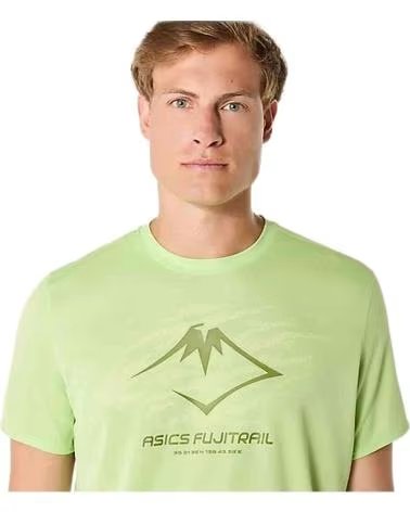 ASICS ASICS TECHNICAL MOUNTAIN PRINT T-SHIRT MULTICOLOR