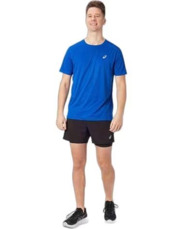 ASICS CAMISETA DE MANGA CORTA 2011D221-401 EN AZUL PARA HOMBRE MULTICOLOR