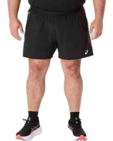 ASICS ASICS PANTALONCINO DA CORSA DA UOMO IN NERO NEGRO