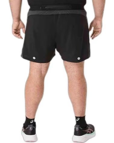 ASICS ASICS PANTALONCINO DA CORSA DA UOMO IN NERO NEGRO