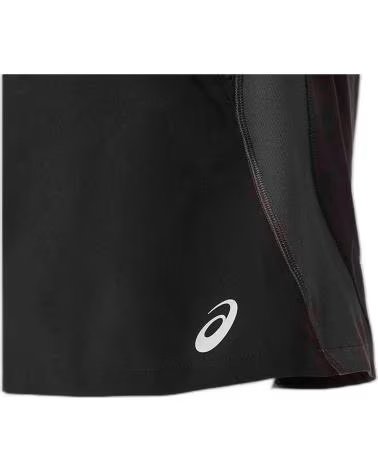 ASICS ASICS PANTALONCINO DA CORSA DA UOMO IN NERO NEGRO