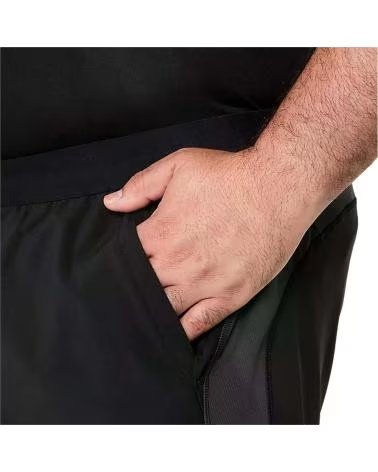 ASICS ASICS PANTALONCINO DA CORSA DA UOMO IN NERO NEGRO