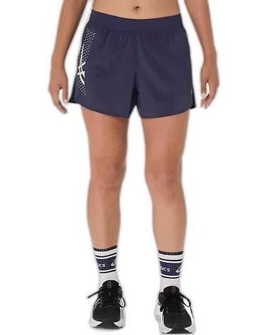 ASICS SHORT DE CORRIDA ASICS FEMININO NEGRO