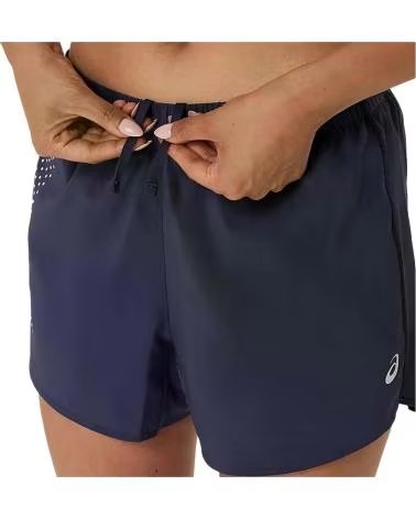 ASICS SHORT DE CORRIDA ASICS FEMININO NEGRO