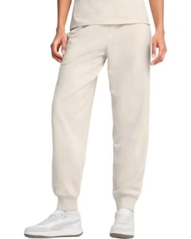 PUMA PANTALON LONG PUMA COUPE RELAX POUR FEMME BEIGE BEIGE