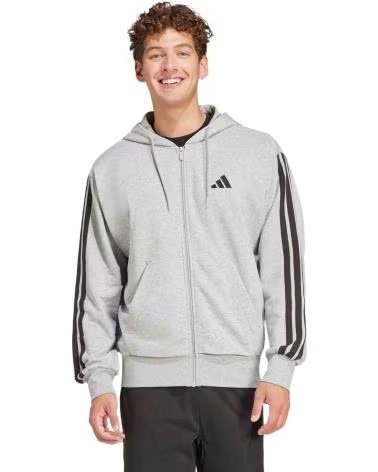 ADIDAS CHAQUETAS HOMBRE MODELO M 3S FT FZ HD COLOR GRIS GREBLK