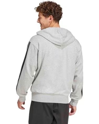 ADIDAS CHAQUETAS HOMBRE MODELO M 3S FT FZ HD COLOR GRIS GREBLK