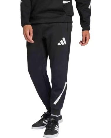 ADIDAS PANTALONE SPORTIVO LUNGO ADIDAS ESSENTIALS NERO DA UOMO NEGRO