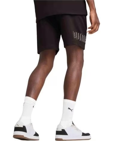 SHORT PUMA HOMME NOIR NEGRO
