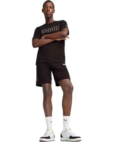 SHORT PUMA HOMME NOIR NEGRO