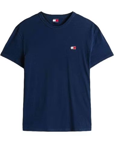 TOMMY JEANS TOMMY JEANS SHORT SLEEVE NAVY BLUE T-SHIRT AZUL
