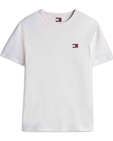 TOMMY JEANS CAMISETA DE MANGA CORTA DM0DM20322-YBL EN PARA HOMBRE BLANCO